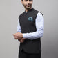Even Apparels Men's Grey Nehru Jacket With Welt Pockets | Swadesiicart