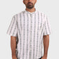 Xkind White Stripes Regular Fit Shirt | Swadesiicart
