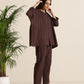 trueBrowns Cola Cotton Dobby Relaxed Co-ord Set - Swadesiicart