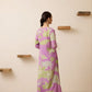 NOZ2TOZ Women's Floral Printed Knee Length V Neck Kurta Set - Swadesiicart