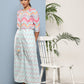 Ahalyaa Printed Waist Tie-Ups Basic Jumpsuit | Swadesiicart