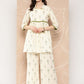 Ahalyaa Printed Cotton Tunic with Palazzos | Swadesiicart
