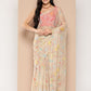 Ahalyaa Floral Printed Poly Chiffon Saree | Swadesiicart