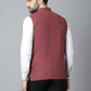 Even Apparels Men's Brown Pure Wool Nehru Jacket | Swadesiicart