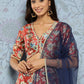 Ahalyaa Printed Zari Ready to Wear Lehenga & Blouse With Dupatta | Swadesiicart