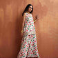 trueBrowns Off White Print Sharara Set | Swadesiicart