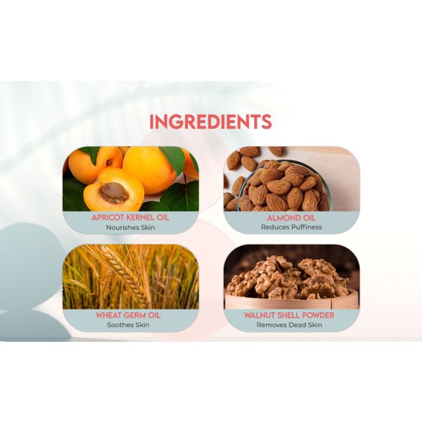 Jovees Apricot & Almond Face Scrub - Swadesiicart