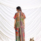 BulBul Kate Beige Chanderi Co-Ord Set - Swadesiicart