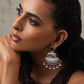 trueBrowns Silver Tone Elephant Dangle Earrings - Swadesiicart