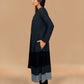 trueBrowns Dark Grey Woollen Cape | Swadesiicart