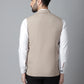 Even Apparels Men's Brown Nehru Jacket With Welt Pockets | Swadesiicart