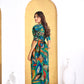 BulBul Kalki Green Chanderi Co-Ord Set - Swadesiicart