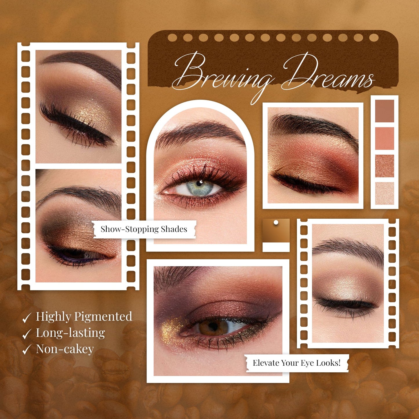 Herb Enriched 4-in-1 Eye-shadow Palette with Manjishtha and Liquorice Root (Copy)