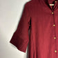 trueBrowns Maroon Slub Kurta | Swadesiicart