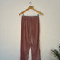 trueBrowns Pink Velvet Co-ord Set - Swadesiicart