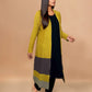 trueBrowns Mustard Woollen Cape | Swadesiicart