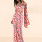 trueBrowns Carrot Muslin Ikat Ready to Wear Saree | Swadesiicart