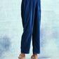 trueBrowns Blue Velvet Pant | Swadesiicart