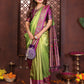 Anaita Banarasi Tissue Silk Saree