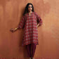 trueBrowns Beige Mandala Print Kurta Co-ord Set - Swadesiicart