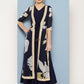 Ahalyaa Floral Printed Maxi Empire Ethnic Dress | Swadesiicart
