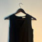 trueBrowns Black Slub Dress | Swadesiicart