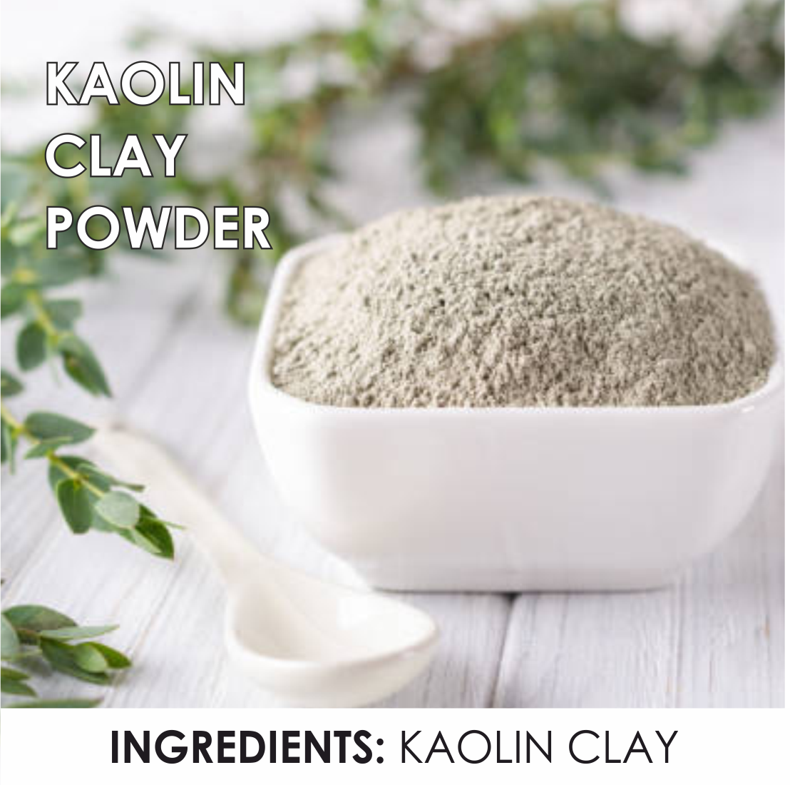 Nuerma Science Kaolin Clay Pure & Natural Powder For Face & Hair Care | Swadesiicart