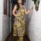 NOZ2TOZ Floral Printed Knee Length Rayon Co-ords Set - Swadesiicart