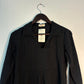 trueBrowns Black Slub Top | Swadesiicart