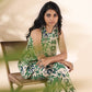 trueBrowns Green Cotton Ikat Sleeveless Co-ord Set - Swadesiicart