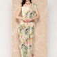 Ahalyaa Floral Printed Poly Chiffon Saree | Swadesiicart