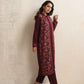 trueBrowns Purple Kashmiri Woollen Jacket 3pc Set | Swadesiicart