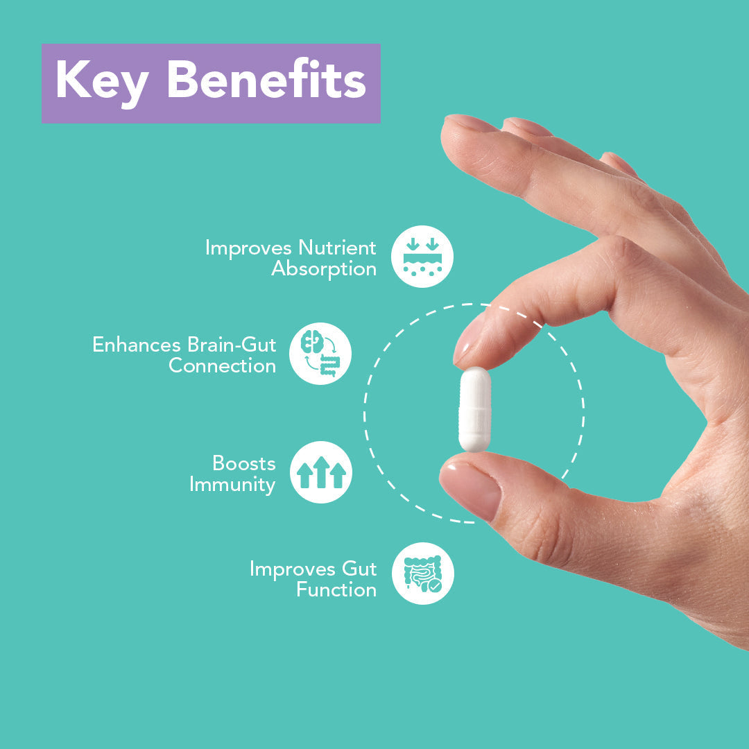 Dr Morpen Intebact Probiotic Capsules | Swadesiicart