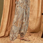 InWeave Beige Paisley Flower Harem Pant - Swadesiicart