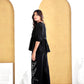 BulBul Nira Black Co-Ord Set - Swadesiicart