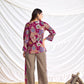 BulBul Ojasvi Red Chanderi Co-Ord Set - Swadesiicart