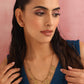 trueBrowns Brass Dangle Necklace | Swadesiicart