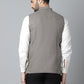 Even Apparels Men's Cream Pure Wool Nehru Jacket | Swadesiicart