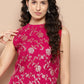 InWeave Women's Fuchsia Brocade Halter Top - Swadesiicart