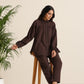 trueBrowns Cola Cotton Shirt Co-ord Set - Swadesiicart