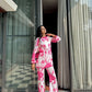NOZ2TOZ Women's Floral Printed Stylish Co-ords Set - Swadesiicart
