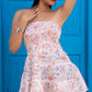 Noroke Sustainable fabric | 100% Linen Linen Floral Couple Co-ord Set - Swadesiicart