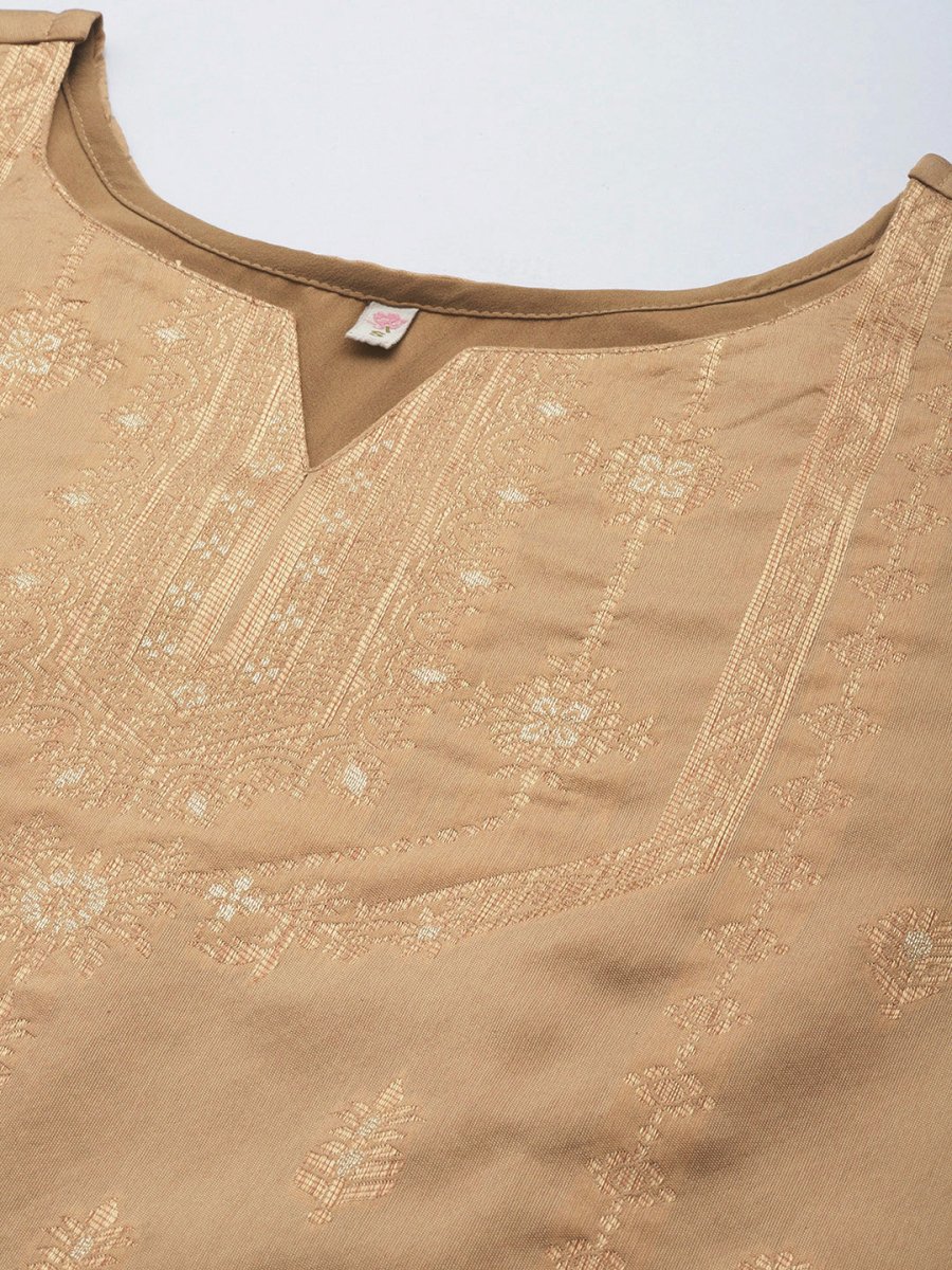 Ahalyaa Woven Design Ethnic Motifs Unstitched Dress Material | Swadesiicart