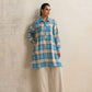 trueBrowns Beige Check Winter Top | Swadesiicart