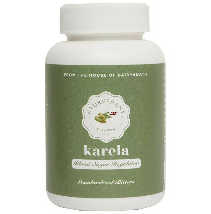 Baidyanath Jhansi Ayurvedant Karela Capsules - Swadesiicart