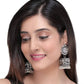 Mominos Fashion Oxidised Silver plated With Stone Earrings Online