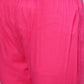 ADA Women Pink & Blue Chikankari Embroidered Cotton Handloom Kurta with Trousers | Swadesiicart