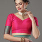 Mitera Floral Woven Design Zari Banarasi Saree | Swadesiicart