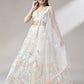 House of Panchhi Cream Net Sequinse Work Lehenga & Blouse with Dupatta | Swadesiicart