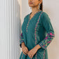 HOUSE OF KARI Floral Embroidered Regular Chikankari Kurta with Trousers | Swadesiicart